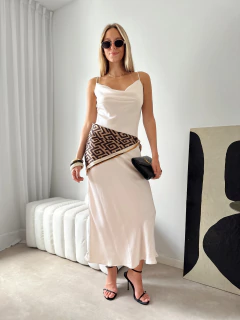 Imagen de VESTIDO LARGO SATIN