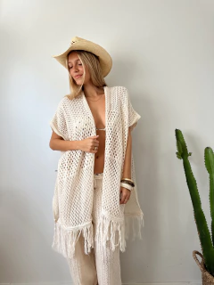 RUANA TROPEA TEJIDA - TVMSHOP