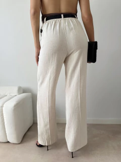 PANTALÓN SASTRERO LINEN - TVMSHOP