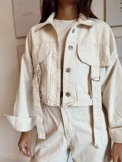 CAMPERA WIDE CROP TERRY - TVMSHOP