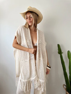 RUANA TROPEA TEJIDA - comprar online