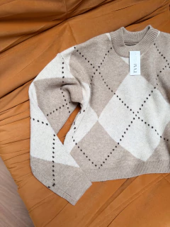 SWEATER TEJIDO ROMBOS