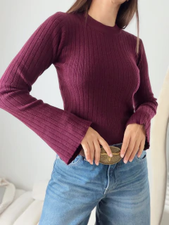 SWEATER MANGA OXFORD - comprar online