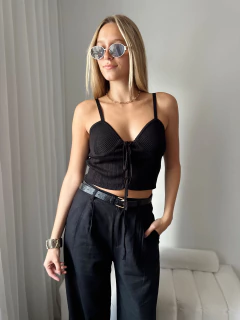 CORSET TEJIDO TIRAS - tienda online