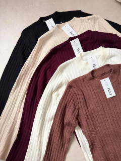 SWEATER MANGA OXFORD