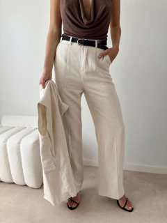 PANTALÓN SASTRERO LINEN - comprar online