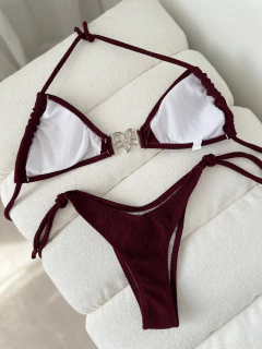 BIKINI TOP CON HEBILLA ESTRELLA - tienda online