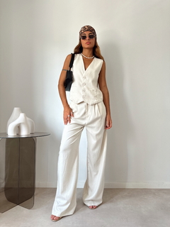 Imagen de CHALECO DADY FIT LINEN