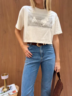 REMERA CROP RODEO