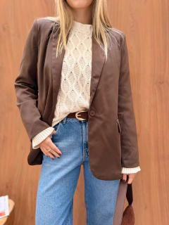 BLAZER SASTRERO ZARA 1 BOTON - tienda online