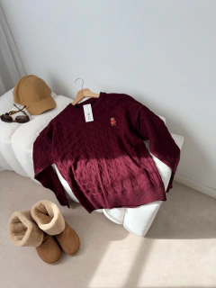 SWEATER TRENZADO OSITO - comprar online