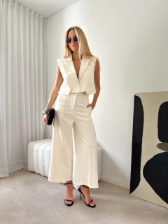 PANTALON CROP LINO ASIA en internet