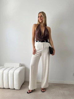 PANTALÓN SASTRERO LINEN - tienda online