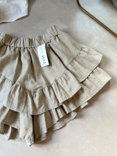 Imagen de SHORT BRAZIL VOLADOS LINO