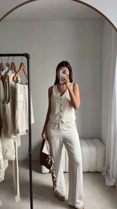 CHALECO SASTRERO LINEN en internet