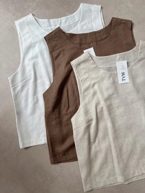 MUSCULOSA LINO CERES - comprar online