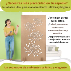 Separador De Ambiente 180 x 80 Con Patas M58 en internet