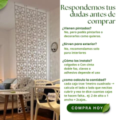 Separador De Ambientes Colgante Mod A - tienda online