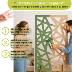 Imagen de Separador De Ambiente 180 x 80 Con Patas M90