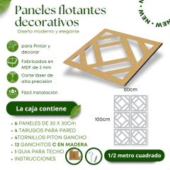 Separador De Ambiente Colgante Mod E en internet