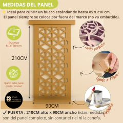 Imagen de Puerta Corrediza 210 x 90 MP108