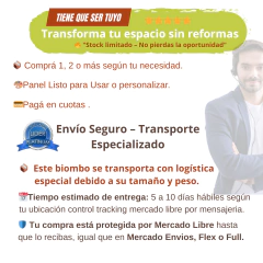 Separador De Ambiente 180 x 80 Con Patas MLiso - comprar online