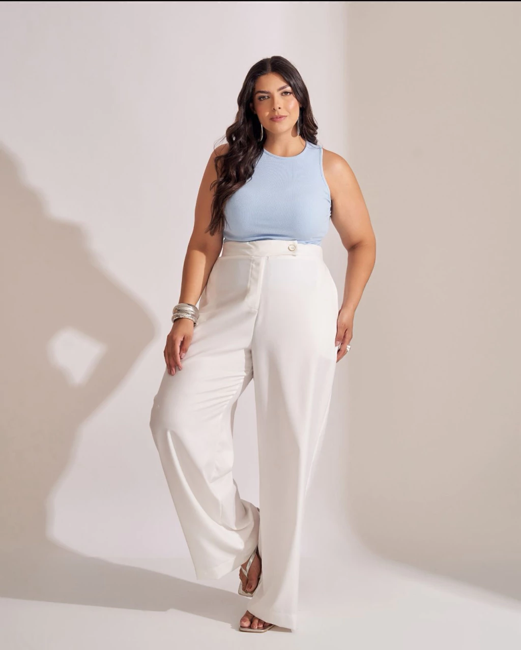 CALÇA WID LEG COLLAB