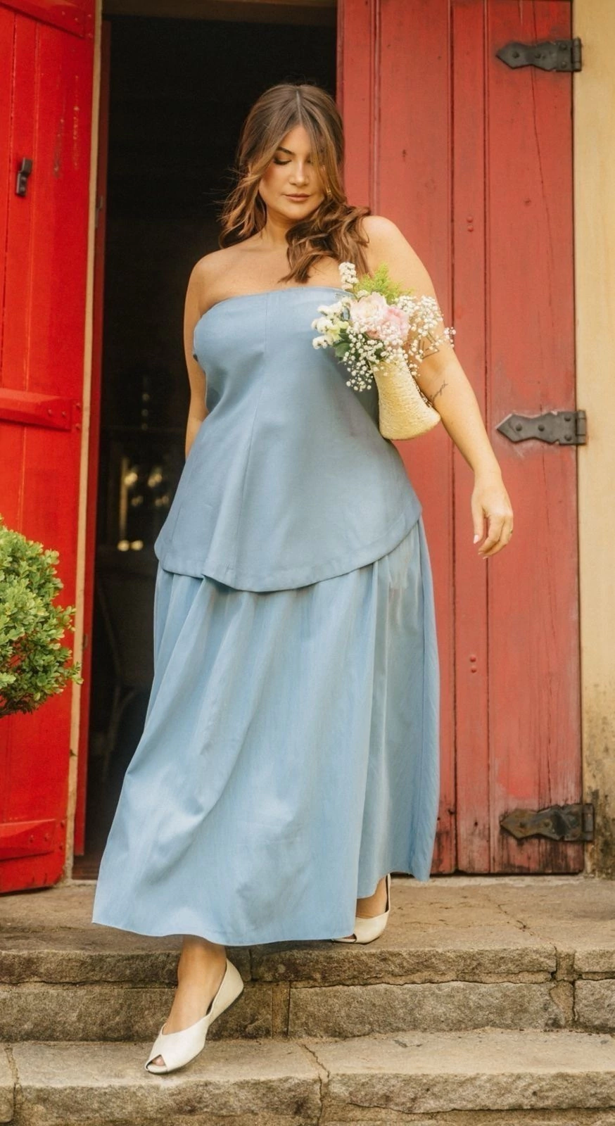 BLUSA TOMARA QUE CAIA COLLAB