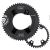 Coroas ICTUS Shimano 53x39 BCD 110 4 Furos (Para 105)