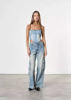 Wide Cargo Denim en internet