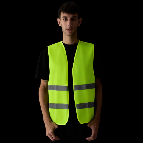 CHALECO REFLECTIVO FLUO X 10 UNIDADES