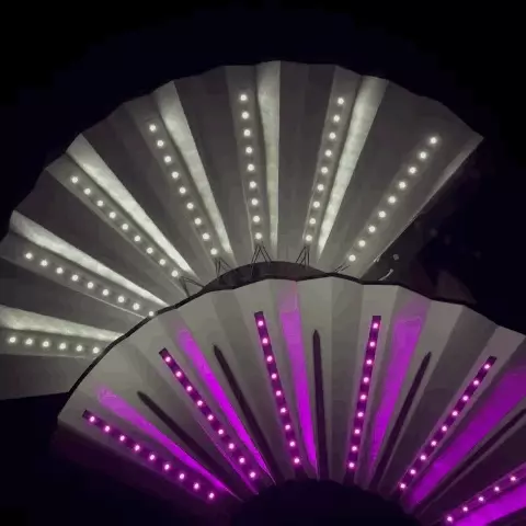 ABANICO PREMIUM CON LED X 1 UNIDAD - comprar online