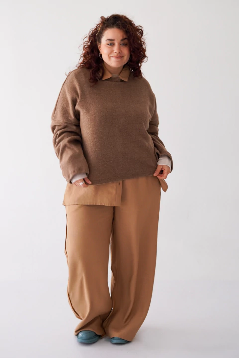 Sweater Aura Moka - comprar online