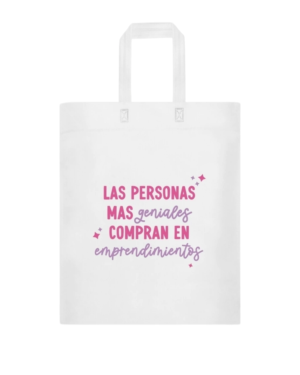 Bolsas de FRISELINA "Personas Geniales" (rosa - lila) (10)