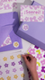 Tarjeta de envio "FLORES LILA" (10x15) - 20 postales - comprar online