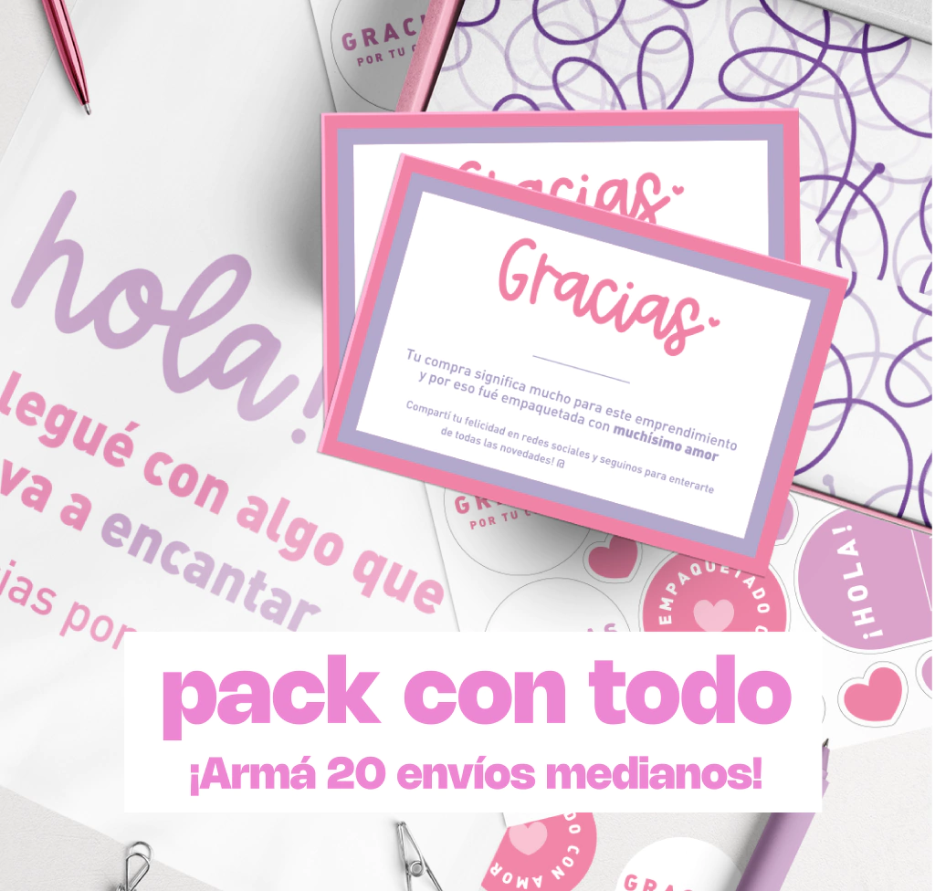 Pack "Envios x20" - Llegué