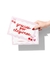 Postal CHERRY "Gracias por Elegirnos"- 20 postales - comprar online