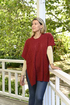 Art. 6381 Poncho - Mabco Sweaters