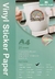 Vinil Adesivo Holográfico Diamond Mecolour A4 - 20 folhas - Fortini Paper