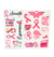 Cartela Adesivos Stickers - Câncer de Mama - comprar online