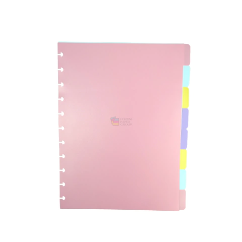 Kit Divisória Plástica para Caderno de Disco A4 com 8 unidades - comprar online