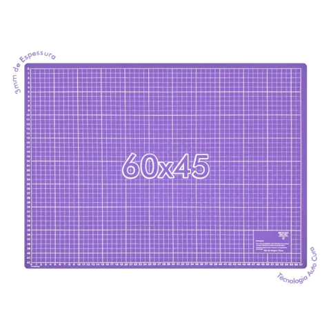 Base de Corte A2 60x45 Patchwork Scrapbook - CORES