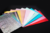 Papel Laminado Lamicote A4 1 Face 250g 10 Folhas Varias Cores a Escolher