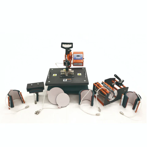 Prensa Térmica Sublimação 8 em 1 Display Digital Mecolour - 220v