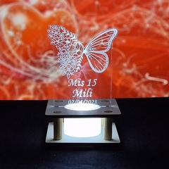 Pack x 15 Souvenir Luminoso Mariposa