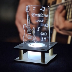 Pack x 15 Souvenir Luminoso Guitarra en internet