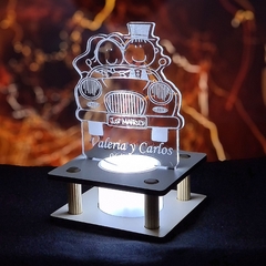 Pack x 15 Souvenir Luminoso Matrimonio IV