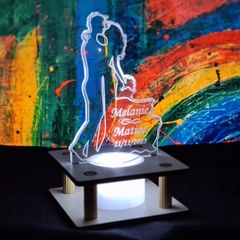 Pack x 15 Souvenir Luminoso Matrimonio II - comprar online