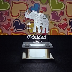 Pack x 15 Souvenir Luminoso Elefante