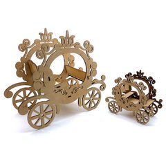 Combo centro de mesa + souvenirs carroza 002 - comprar online